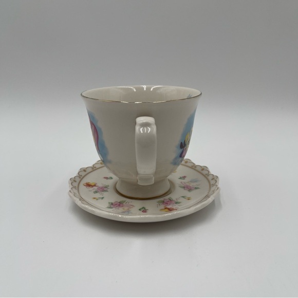 Disney Parks Exclusive Alice in Wonderland Coffee Cup Tea Mug & Saucer - Picture 5 of 12